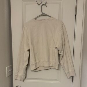 Lululemon Athletica Off-White Fleece Jacket